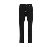 Dsquared² Black Cotton Slim Fit Jeans - IT54 | XXL