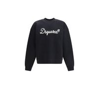 Dsquared² Black Cotton Sweatshirt - XL