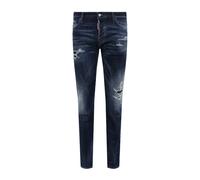 Dsquared² Blue Cotton Men Slim Jean - IT54 | XXL