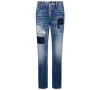 Dsquared² Blue Cotton Men's Slim-Fit Jean - IT56 | 3XL