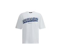 Dsquared² Blue Cotton T-Shirt - M