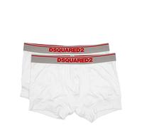 DSquared DCXF50050 Boxer Uomo Bianco S