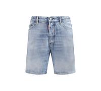 Dsquared² Light Blue Cotton Bermuda Shorts - IT56 | 3XL