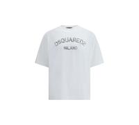 Dsquared² White Cotton T-Shirt - M