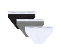Dsquared2, ,Underwear ,Uomo ,Multicolore ,L Slip Plain 3-Pack con Elastico in Vita
