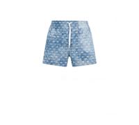 Dsquared2 - D2 Monogram Midi Swim Boxer - - Swimwear - Uomo - Blu - L