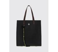 DSQUARED2 Borsa tote Upside Down in pelle con doppio manico e logo a contrasto OS Nero