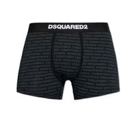 Dsquared2 - Boxer Briefs in Cotone con Monogramma - - Underwear - Uomo - Nero - S