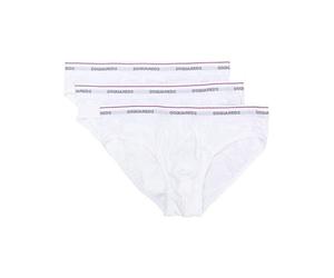 DSQUARED2 Brief Tri-Pack Bianco DCX610040.100 Size XXL