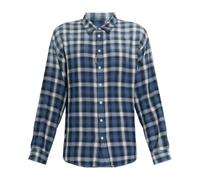 Dsquared2 - Camicia Classica a Quadri con Spalle Cadenti - - Shirts - Uomo - Blu - 2XL