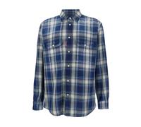 Dsquared2 - Camicia Classica in Cotone Blu - - Shirts - Uomo - Blu - L