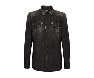 Dsquared2 - Camicia Denim Western Classica - - Shirts - Uomo - Grigio - L