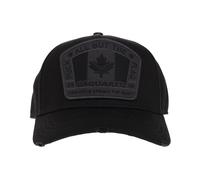 Dsquared2 - Cappellino D2 Patch - - Accessories - Uomo - Nero - ONE SIZE