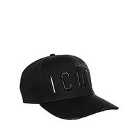 DSQUARED2 Cappello Baseball Be Icon Uomo Black