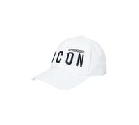 DSQUARED2 Cappello con Visiera D2 Icon Bianco per Uomo e Donna III
