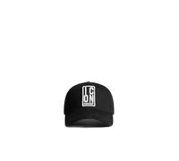 DSQUARED2 Cappello Uomo Autunno/Inverno BCM071205C00001 M063 Baseball cap Nero+Bianco Uni