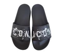 Dsquared2 ciabatte a fascia slides sandalo uomo ICON FFM0023 17205573 2124 nero