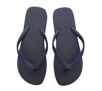 DSQUARED2 ciabatte infradito in gomma da uomo FFM0001 17200001 M1604 nero e blu (Sistema Taglie Calzature EU, Adulto, Numero, Media, 43)