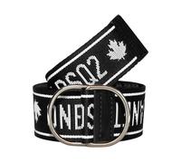 Dsquared2 - Cintura con nastro industriale logo - - Accessories - Uomo - Nero - ONE SIZE