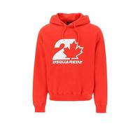 Dsquared2 - Cool Fit Hoodie - - Sweatshirts & Hoodies - Uomo - Rosso - S