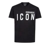 Dsquared2 - Cool Fit Iconica T-Shirt - - Tops - Uomo - Nero - XS