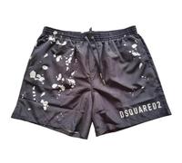DSQUARED2 Costume da Bagno Uomo Boxer Corto Swim Shorts D7B544710.001 Nero
