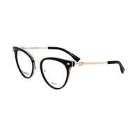 DSQUARED2 D2 0067 Occhiali, Nero Oro, 56 Donna