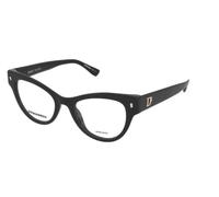 Dsquared2 D2 0070 Occhiali, 807/19 Black, 49 Donna