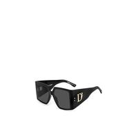 Dsquared2 D2 0096/S 807/IR BLACK Sunglasses Woman Standard, Standard, 56