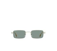 Dsquared2 Uomo D2 0104/S KTU/QT Occhiali da sole Metallo Palladio Verde Squadrata Normale