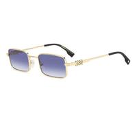 Dsquared2 D2 0104/S LKS/08 Gold Blue | Modern Geometric Style