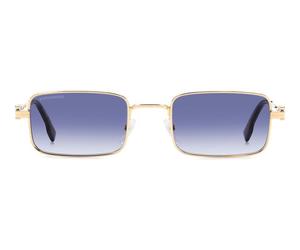 Dsquared2 D2 0104/s Occhiali Da Sole Uomo Blu Geometrico Blu 52mm