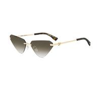 Dsquared2 D2 0108/S PEF/9K GOLD GREEN Sunglasses Woman Standard, Standard, 63