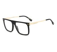 Dsquared2 D2 0122 2M2/15 BLACK GOLD Eyewear Man Standard, Standard, 56