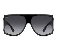 Dsquared2 D2 0124/S Sunglasses - Black Frame, Grey Gradient Lenses, 75mm