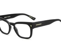 Dsquared2 D2 0129 807/21 BLACK Eyewear Man Standard, Standard, 51