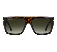Dsquared2 D2 0177/s Occhiali Da Sole Uomo Avana Rettangolari Verde 56mm