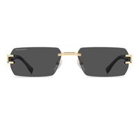 Dsquared2 D2 0189/s Occhiali Da Sole Uomo Oro Geometrico Blu 57mm