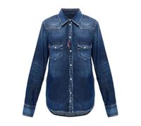 Dsquared2 - Denim Shirt - - Blouses & Shirts - Donna - Blu - 2XS