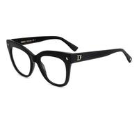 Dsquared2 Donna D2 0098 807 Montature da vista Plastica Nero Squadrata