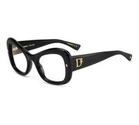 Dsquared2 Donna D2 0138 807 Montature da vista Acetato Nero Farfalla