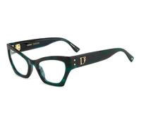 Dsquared2 Donna Dsquared2 D2 0133 6AK Montature da vista Acetato Verde Cat Eye