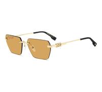 Dsquared2 D20102/S J5G/HO, Oro, Metal, Uomini occhiali da sole 58