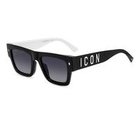 Dsquared2 ICON0021/S 807/9O, Nero, Propionate, Unisex occhiali da sole 52