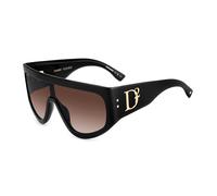 Dsquared2 D2 0149/S 807/HA BLACK Sunglasses Woman Standard, Standard, 99