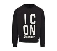 Dsquared2 - Felpa Girocollo Manica Lunga Stampata - - Sweatshirts & Hoodies - Uomo - Nero - S