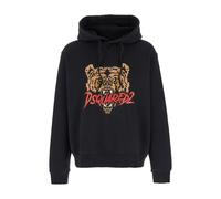 Dsquared2 - Felpa nera con cappuccio e logo - - Sweatshirts & Hoodies - Uomo - Nero - M