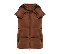 Dsquared2 - Gilet trapuntato con cappuccio staccabile - - Jackets - Uomo - Marrone - L
