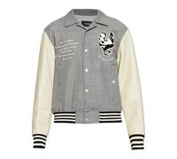Dsquared2 - Houndstooth Patch Varsity Jacket - - Jackets - Uomo - Nero - L