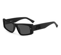 Occhiali da Sole Dsquared2 ICON 0007/S MATTE BLACK 57/16/145 Uomo